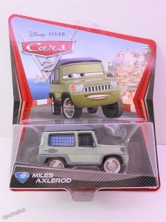 Cars 2  - Количка - Miles Axlerod 1:64