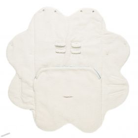WallaBoo - Бебешко одеяло с топла подплата Wrap Nore Soft Blue