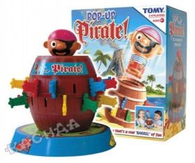 Tomy - Занимателна игра *Веселият пират* Pop Up Pirat