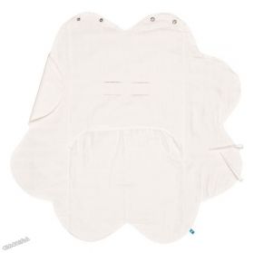WallaBoo - Бебешко одеяло за повиване Baby Wrap Summer - Ecru