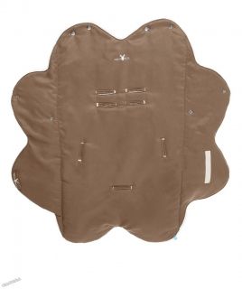 WallaBoo - Бебешко одеяло за повиване Wrap Leaf Chocolat
