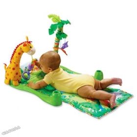 Fisher Price - Музикална активна гимнастика Rainforest Musical Gym