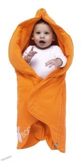 WallaBoo - Бебешко одеяло за повиване Wrap Fleur - Sun Orange