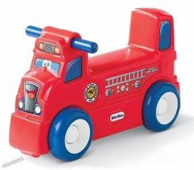 Little Tikes - Детска кола за бутане Sit & Roll Fire Truck