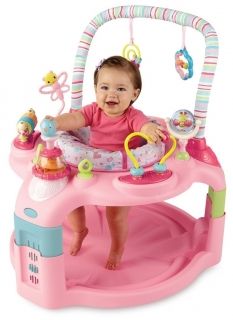 Bright Starts Бебешки център за игра Enterain & Grow Saucer Pink