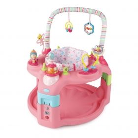 Bright Starts Бебешки център за игра Enterain & Grow Saucer Pink