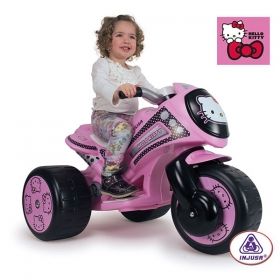 Injusa - Детски акумулаторен мотор Tribike Waves Hello Kitty