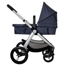 Бебешка комбинирана количка Mountain Buggy Cosmopolitan Denim/Turquoise