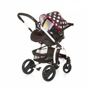Бебешка количка 3в1 Hauck MALIBU XL All In One Dots Black