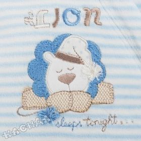 Mayoral 2014/2015 - Бебешки плюшен гащеризон *Sleep Lion in Blue*