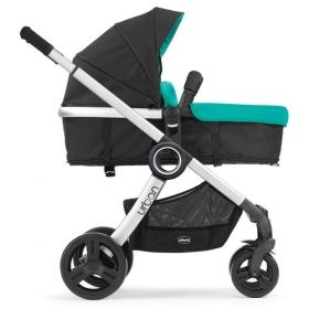 Chicco - Бебешка комбинирана количка URBAN BEIGE/EMERALD