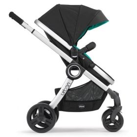 Chicco - Бебешка комбинирана количка URBAN BEIGE/EMERALD