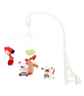 Музикална играчка Chipolino *Коте* за дървена или сгъваема кошара