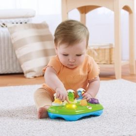Fisher Price - Бебешка музикална играчка Musical Pop-Up Eggs