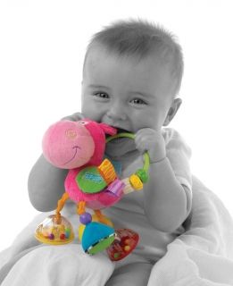 Playgro - Дрънкалка кончето Хоп Троп розова