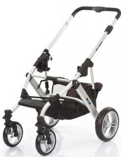 ABC Design - Бебешка количка MAMBA сребриста рама/графит Lime 2015