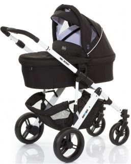 ABC Design - Бебешка количка MAMBA бяла рама Phantom 2015