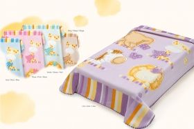 BELPLA - Бебешко одеяло 80/110см. Baby Perla Gold - 542