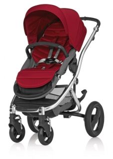 Бебешка комбинирана количка Britax Romer AFFINITY Chili Pepper/Chrome Chassis