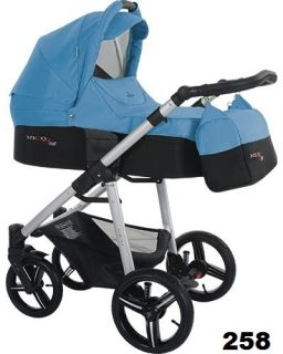 Комбинирана бебешка количка Bebetto 2в1 NIKO Plus 258